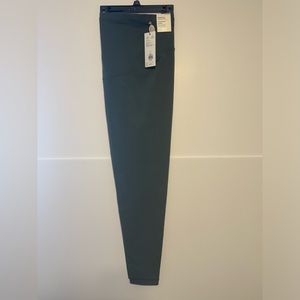 Calia Maternity Essential Womens Large Green Leggings Brand New